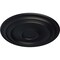 Ekena Millwork Traditional Ceiling Medallion (Fits Canopies up to 5 1/2"), 24 3/8"OD x 1 1/2"P, Steel Gray CM24TRSGS - alternate 3